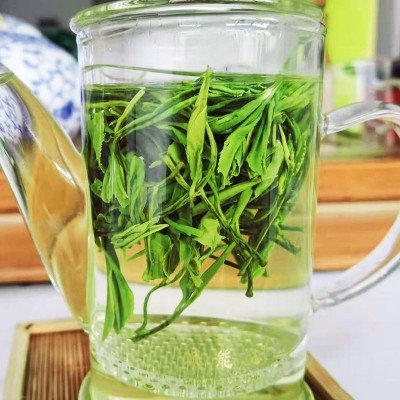 安徽绿月岳西翠兰绿茶500g袋装2024春茶高山云雾茶叶批发炒青包邮图3