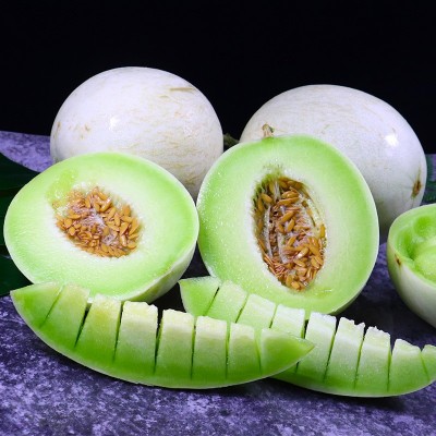 玉菇甜瓜新鲜水果 一件代发 当季正宗头茬冰淇淋蜜瓜香瓜整箱密瓜图4