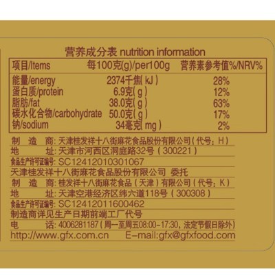 天津桂发祥十八街麻花礼盒金装 正宗天津什锦大麻花 节日礼品批发图5