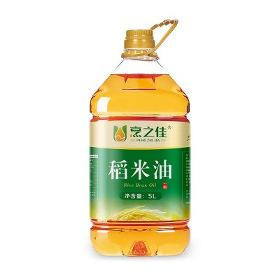 烹之佳一级纯正稻米油5L桶装家用米糠油植物油源头厂家食用油批发图5