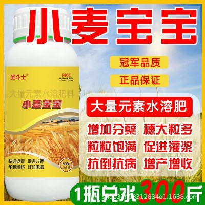 小麦宝宝高产专用肥麦黄金快速返青穗大粒饱生根壮苗叶面肥正品图2