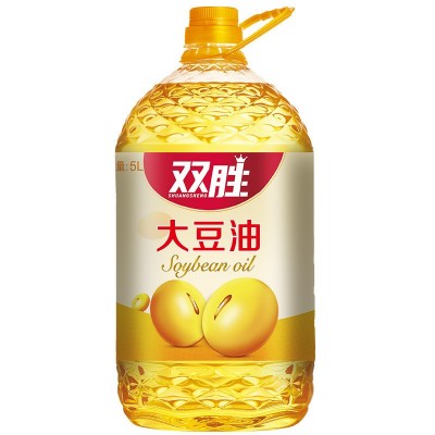 双胜5L桶整箱一级大豆油食用油餐饮专用油商用批发用图5