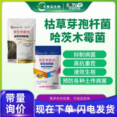 哈茨木霉菌枯草芽孢菌杆菌水溶肥冲施肥微生物菌剂生根防腐叶面肥