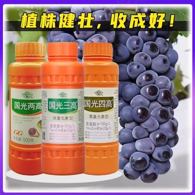 国光两高三高四高氨基酸水溶肥料含微量元素硼锌铁叶面肥果树花卉图3