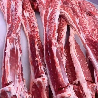 内蒙古清真羔羊脊骨鲜冻羊龙骨羊蝎子饭店火锅食材商用冷链批发图2