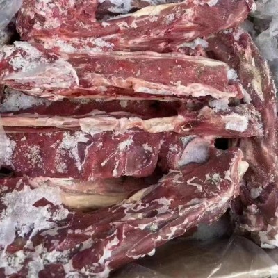 内蒙古清真羔羊脊骨鲜冻羊龙骨羊蝎子饭店火锅食材商用冷链批发图3