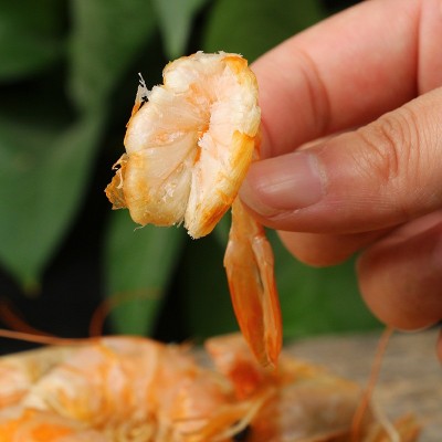 烤虾干 海鲜干货即食大号烤虾休闲零食烘烤大虾即食烤虾干图3