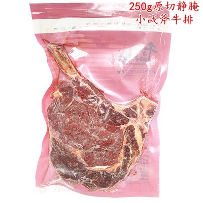 深岩千品真味250g原切静腌小战斧牛排腌制调理牛排冷冻品