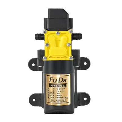 福达直销12v微型隔膜泵 家用自吸智能增压泵 高压电动喷雾器水泵图5