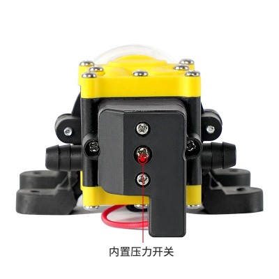 福达直销12v微型隔膜泵 家用自吸智能增压泵 高压电动喷雾器水泵图4
