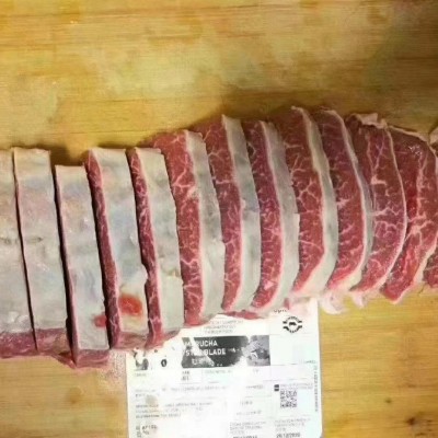 阿根廷1920厂谷饲牛板腱原切牛排牡蛎肉家庭健身口粮烤肉批发图4