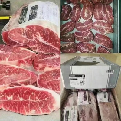 阿根廷1920厂谷饲牛板腱原切牛排牡蛎肉家庭健身口粮烤肉批发图2