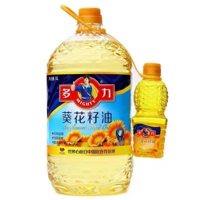 【多力严选】经典葵花籽油5.238L 大桶家用食用油 低油烟营养丰富图5