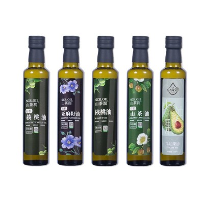 源头工厂低温初榨有机核桃油250ml500ml家用植物油食用油量大价优图5