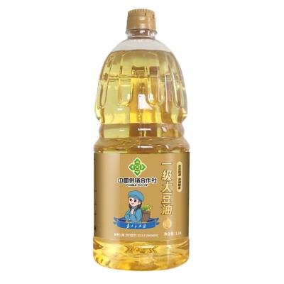 苏油坊&供销社一级大豆油桶装1.8L 精选大豆 非转基因营养图5