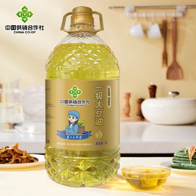 苏油坊&供销社一级大豆油桶装1.8L 精选大豆 非转基因营养图3