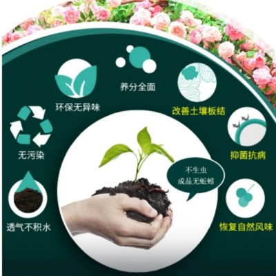 蚯蚓养殖土 专用土饲料 果树专用肥 土壤干饼发酵有机肥图3