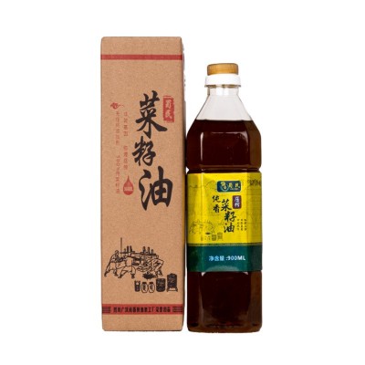 四川风味纯香正宗菜籽油非转基因农家用压榨菜油小瓶900ml图5