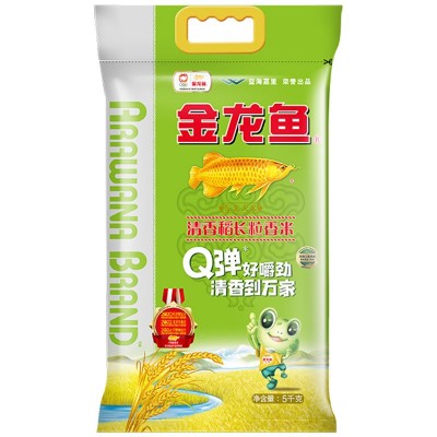 金龙鱼 东北大米 长粒香大米 清香稻 5kg 新米10斤装 批发包邮