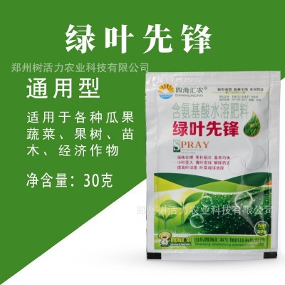 绿叶先锋氨基酸水溶肥黄叶死苗一喷绿叶面肥促进绿叶素叶绿素通用图4