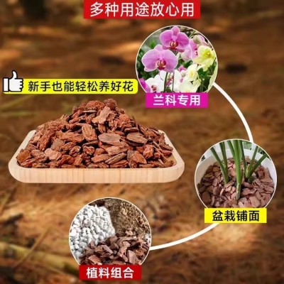 松树皮块松鳞发酵腐熟兰花专用君子兰石斛种花肥营养土通用养花土图4