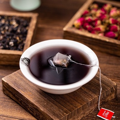 源头工厂批发黑枸杞桑葚玫瑰茶三角茶包组合花青素女神茶抖音同款图4