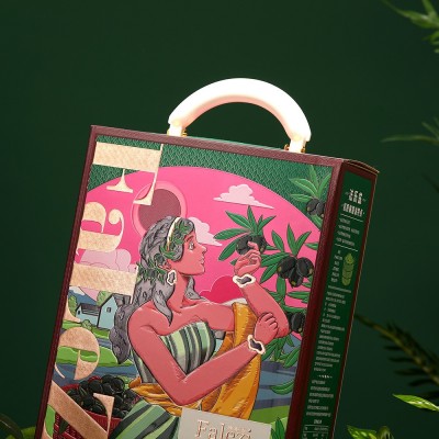 法乐兹橄榄油礼盒500ml*2初榨橄榄油食用油端午节送礼送长辈图2