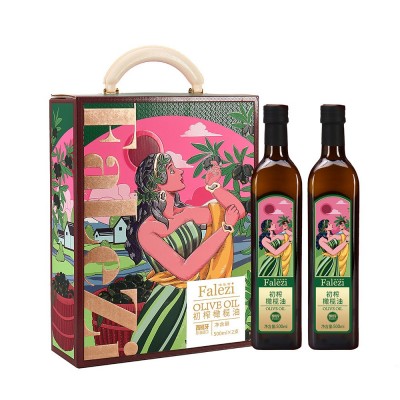 法乐兹橄榄油礼盒500ml*2初榨橄榄油食用油端午节送礼送长辈图4