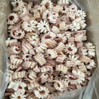冷冻鱿鱼花风火轮鱿鱼齿轮花鱿鱼卷目鱼花鱿鱼条火锅烧烤生鲜食材图2
