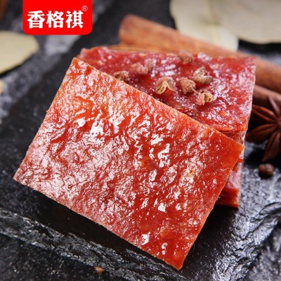 香格祺猪肉干芝麻散装特产200g肉脯休闲零食年货批发手撕猪肉脯图4