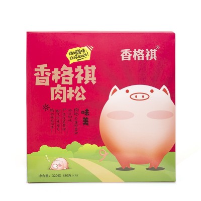 香格祺海苔肉松批发儿童早餐鱼松零食寿司牛肉松拌饭年货礼盒肉松图4