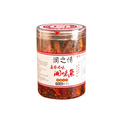 湖南特产非遗湘味鱼香辣手撕鱼休闲小零食即食鱼干火培鱼罐装批发图5