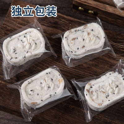工厂批发无蔗糖坚果八珍糕10斤粗粮代餐网红零食一件代发抖音糕点图2