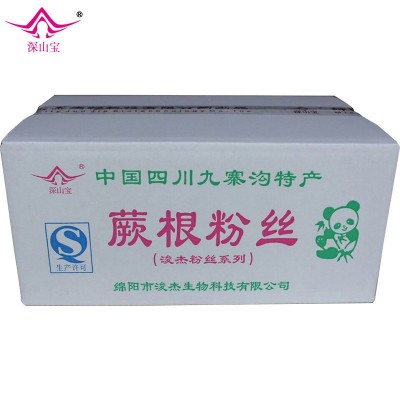 四川厂家批发深山宝蕨根粉丝凉拌食品蕨根方便酸辣粉180g*30袋图4
