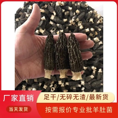 原产地新货羊肚菌干货250g 多规格散装批发 煲汤食材菌菇汤料包
