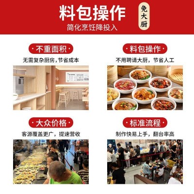 小碗菜虎皮大肉料理包10片商用速食拌饭盖浇饭半成品家用外卖快餐图4