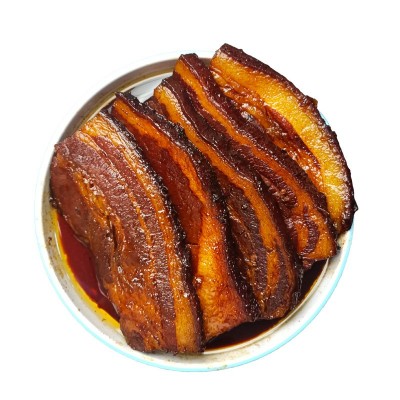 小碗菜虎皮大肉料理包10片商用速食拌饭盖浇饭半成品家用外卖快餐图5