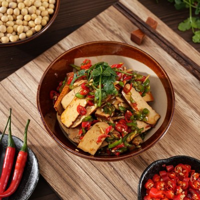 【出口转内销】香豆干原味豆制品干货特产新鲜无防腐剂500g鲜食图3
