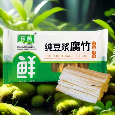 菽美鲜腐竹110g无添加豆制品冷冻保存火锅凉拌好选择食材豆腐皮