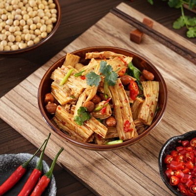 菽美600g头层腐竹干货多种吃法绿色食品认真配料干净厂家直销素食图4