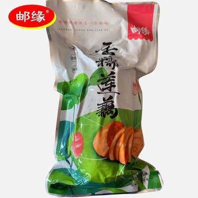 【厂商供应】邮缘桂花蜜汁糯米藕10斤整箱熟食真空甜糯可口即食图4