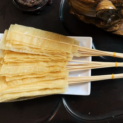 厂家直销童年老式本溪豆皮串烧烤炸串火锅串串钵钵鸡食材批发图3