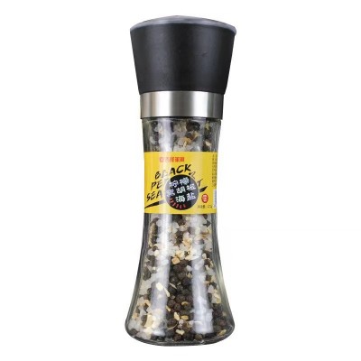 厂家批发黑胡椒粒胡椒粉混合调味料黑胡椒碎研磨瓶香料厨房必备图5