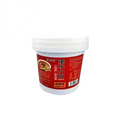 麻辣四川风味重庆小面酱家用桶装拌面酱料担担面1000g重庆小面酱图2