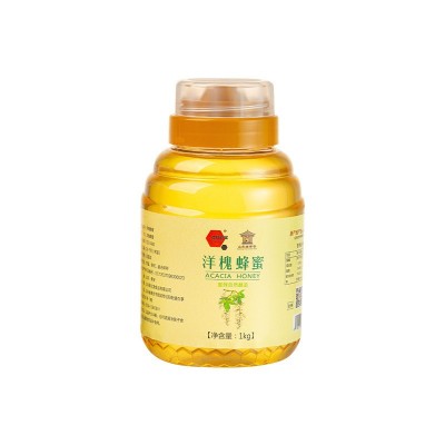 洋槐蜂蜜 500g 润喉 浸水蜂蜜水 洋槐瓶装蜜1000l 百花蜜 蜂蜜批图5