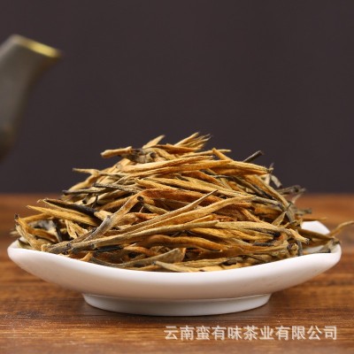 批发云南滇红茶2025年 百花香大金针（2号） 凤庆滇红茶金芽 散装图3