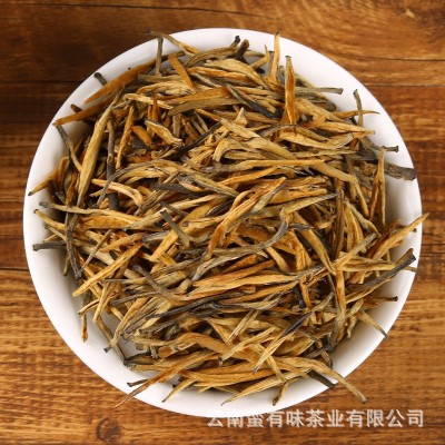 批发云南滇红茶2025年 百花香大金针（2号） 凤庆滇红茶金芽 散装