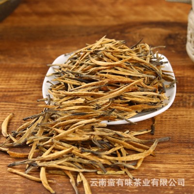 批发云南滇红茶2025年 百花香大金针（2号） 凤庆滇红茶金芽 散装图2