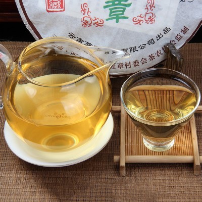 特级普洱茶云南普洱茶饼批发2016年老班章普洱生茶生普357g每饼图4