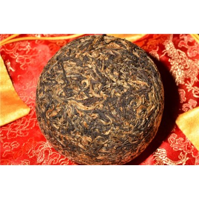 普洱茶 2016年春茶 南糯正山发酵滇红茶 古树红茶 美人狮子头图3
